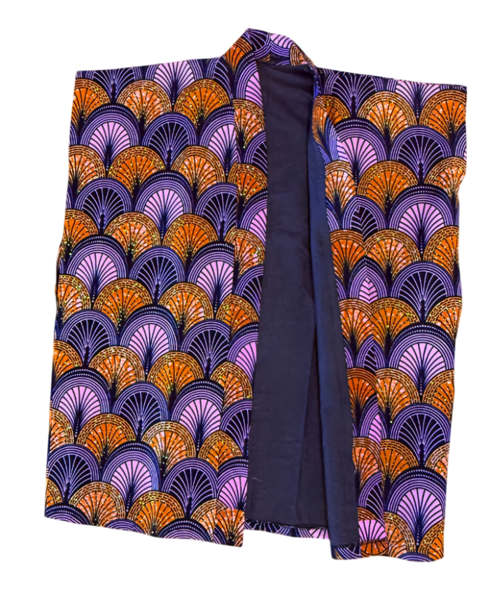 Royal Fan Print-Jackets